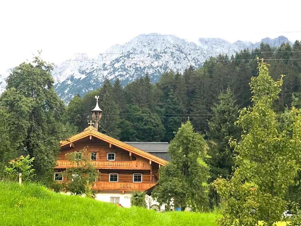 Trattenbachhof Scheffau am Wilden Kaiser Buitenkant foto